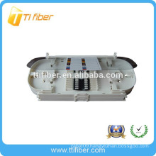 24 cores fiber optic transparent top cover splice tray